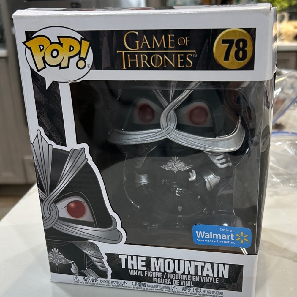 Funko Pop! Game of Thrones The Mountain - Black and Silver